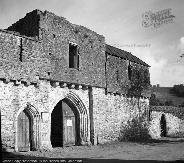 Photo of Crickhowell, The Gatehouse, Tretower Court 1951