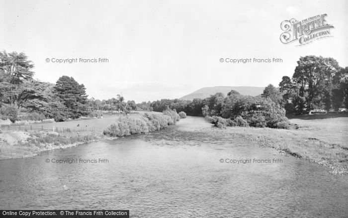 Photo of Crickhowell, The River 1939