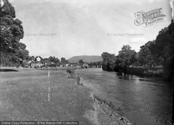 Photo of Crickhowell, The River Usk 1939
