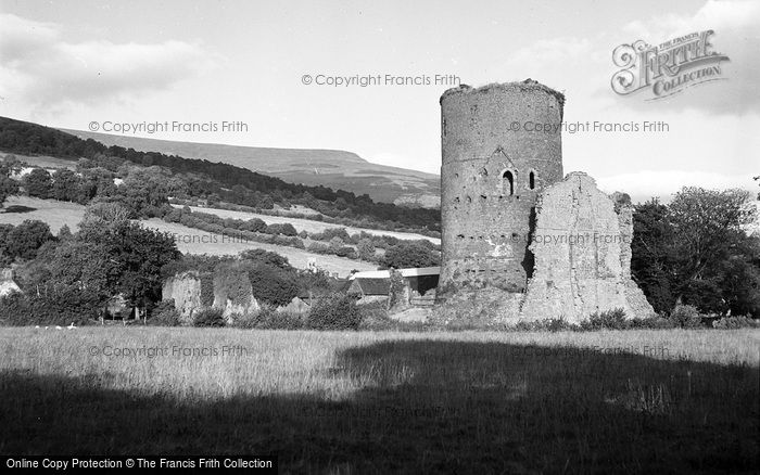 Photo of Crickhowell, Tretower Castle And Table Mountain 1951