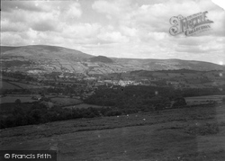 View From Mountain 1939, Crickhowell