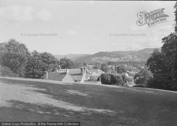 Photo of Crickhowell, View From Preggy Lane 1939