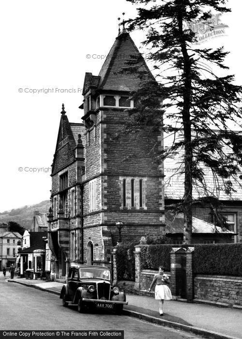 Photo of Crickhowell, Young Lady In Beaufort Street c.1955