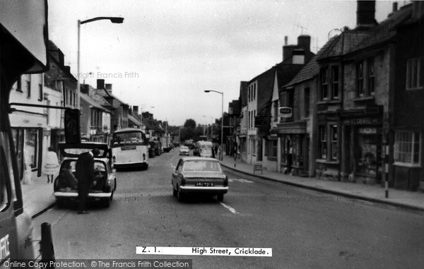 Photo of Cricklade, High Street c.1965