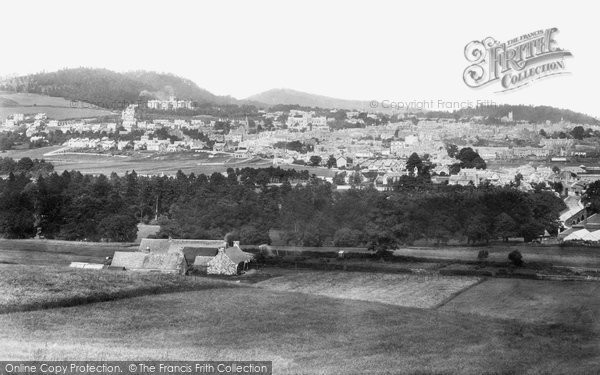 Photo of Crieff, From Knock Mary 1899