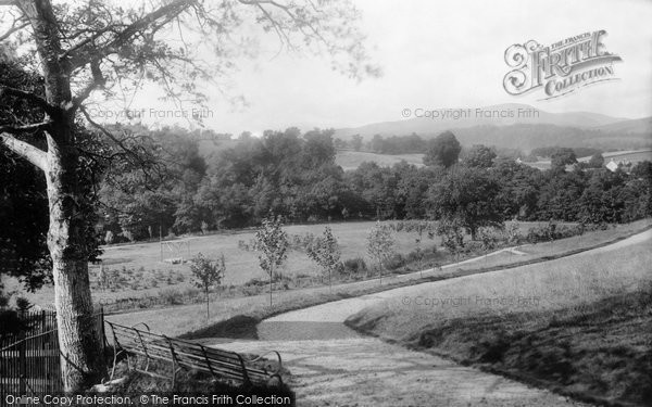 Photo of Crieff, Macrosty Park 1904