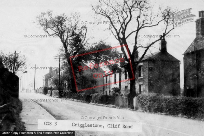 Photo of Crigglestone, Cliff Road c.1955