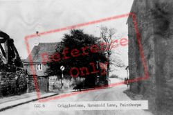 Haveroid Lane, Painthorpe c.1955, Crigglestone