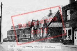 School Row, Painthorpe c.1955, Crigglestone