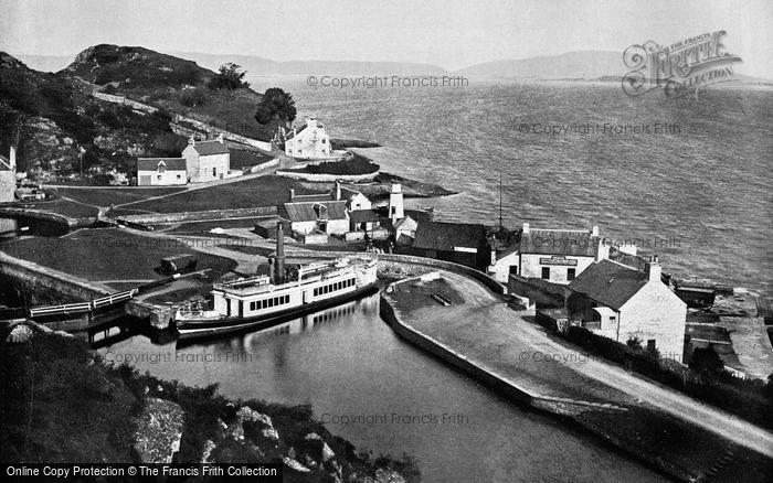 Photo of Crinan, Western Terminal Of The Canal And The Sound Of Jura c.1895