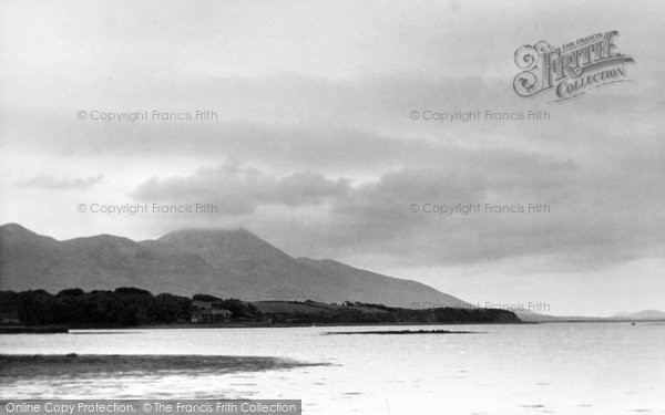 Photo of Croagh Patrick, From Westport c.1955