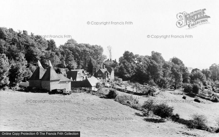 Photo of Crockham Hill, Froghole Farm c.1955