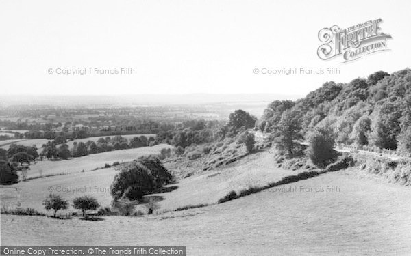 Photo of Crockham Hill, View Of Froghole c.1955