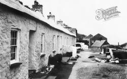 Croesgoch, Cottages And Disused Mine c.1960, Croes-Goch