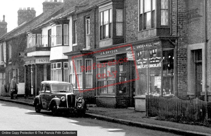 Photo of Croft On Tees, Hurworth Road Businesses c.1955