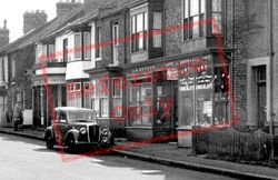 Hurworth Road Businesses c.1955, Croft-on-Tees