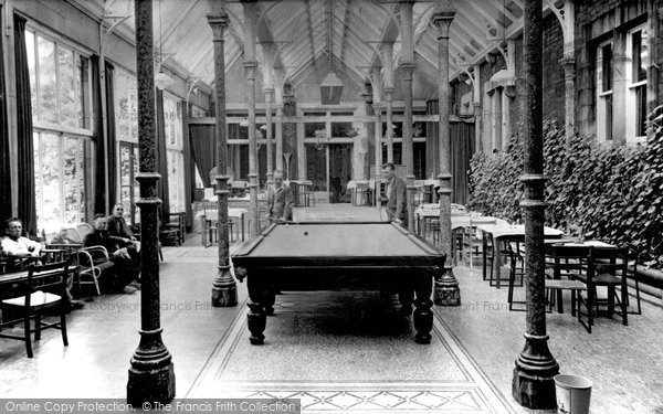 Photo of Croft On Tees, St Cuthbert's Hospital, Games Room c.1955