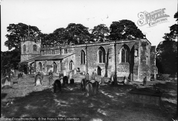 Photo of Croft On Tees, St Peter's Church c.1955