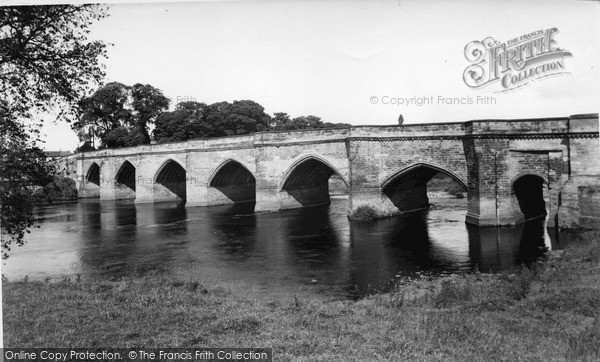 Photo of Croft On Tees, The Bridge c.1955