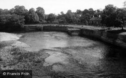 The River c.1955, Croft-on-Tees