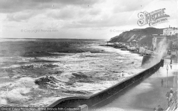 Photo of Cromer, A Stormy Day c.1900