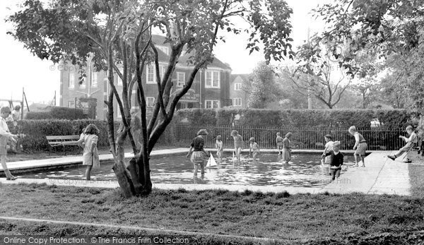 Photo of Cromer, Children's Boating Pool c.1955