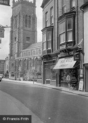 Church From Church Street c.1957, Cromer