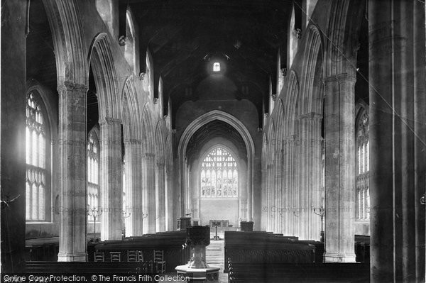 Photo of Cromer, Church Interior 1891