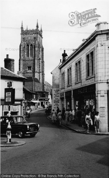 Photo of Cromer, Church Street c.1960