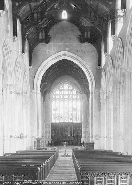 Photo of Cromer, Church, The Nave 1896