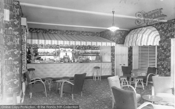 Photo of Cromer, Colne House Hotel, The Garden Bar c.1960