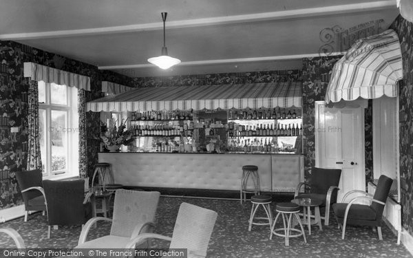 Photo of Cromer, Colne House Hotel, The Garden Bar c.1960