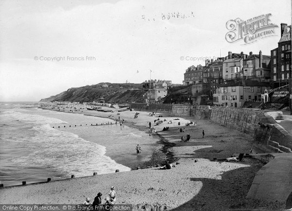 Photo of Cromer, East Cliff From The Pier 1925