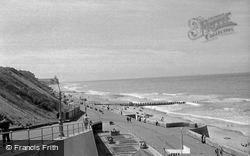 Esplanade And Beach c.1956, Cromer