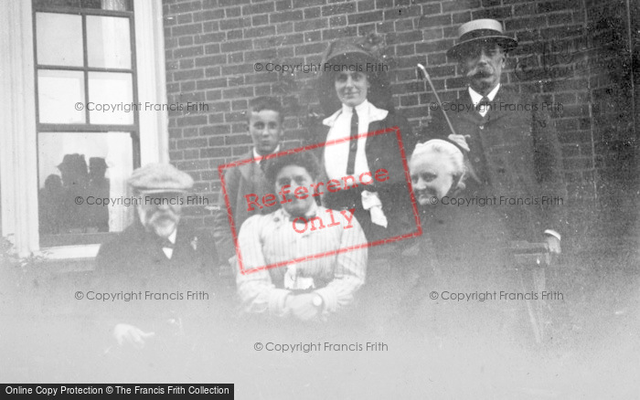 Photo of Cromer, Family At Aldwick Cottage 1910