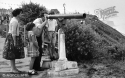 Family At The Telescope c.1955, Cromer