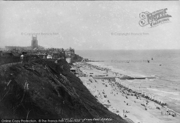 Photo of Cromer, From East 1899