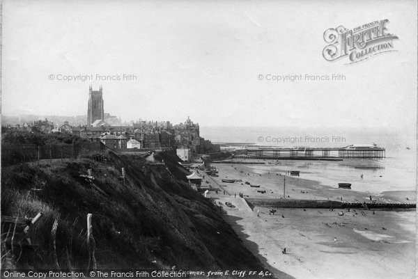 Photo of Cromer, From The East Cliff 1902