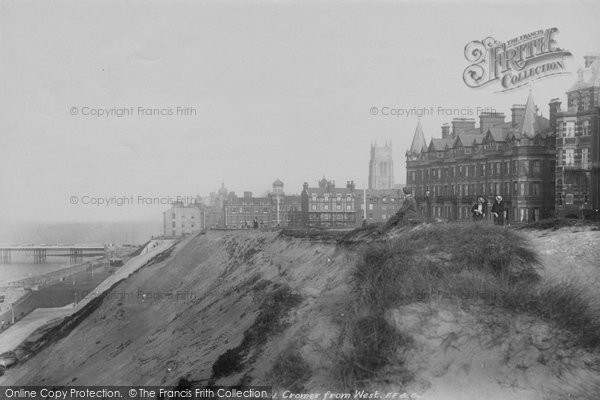 Photo of Cromer, From The West 1901