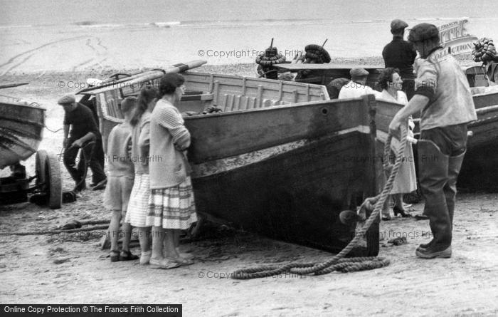Photo of Cromer, Inspecting The Catch c.1960