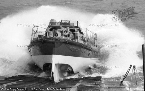 Photo of Cromer, Launching The Lifeboat 