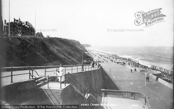 Photo of Cromer, Parade West 1906