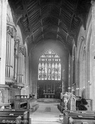 Parish Church Interior 1925, Cromer