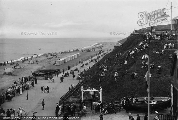 Photo of Cromer, Promenade And Cliff 1921