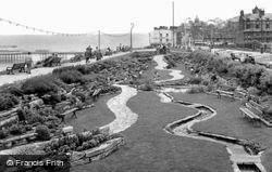 Rock Gardens, West Cliff c.1960, Cromer