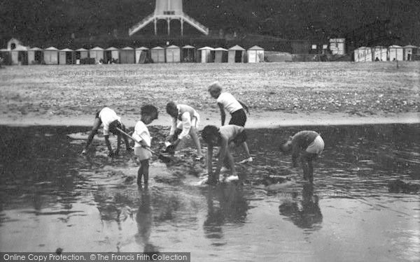 Photo of Cromer, Sands, Paddling 1933