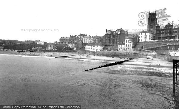 Photo of Cromer, The Beach And Cliffs c.1960
