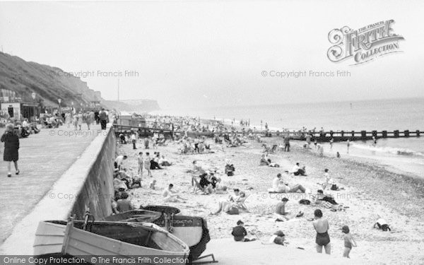 Photo of Cromer, The Beach c.1960
