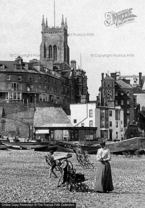 Photo of Cromer, The Church From The Sands 1906