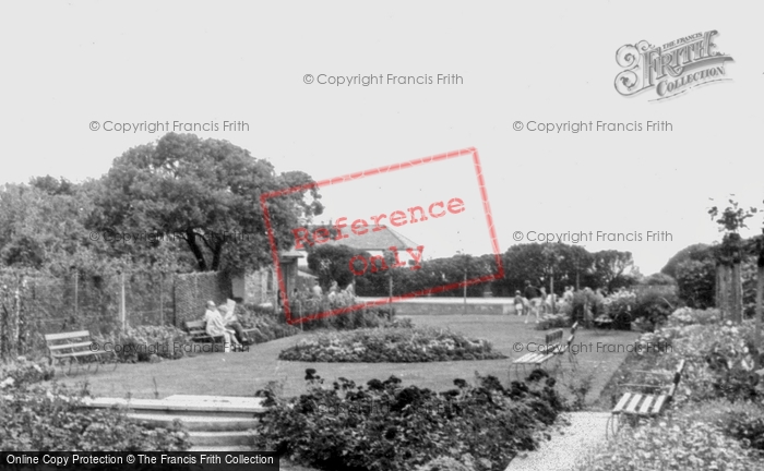 Photo of Cromer, The Gardens, North Lodge Park c.1960